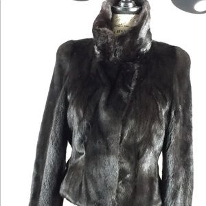 Women's natural fur coat